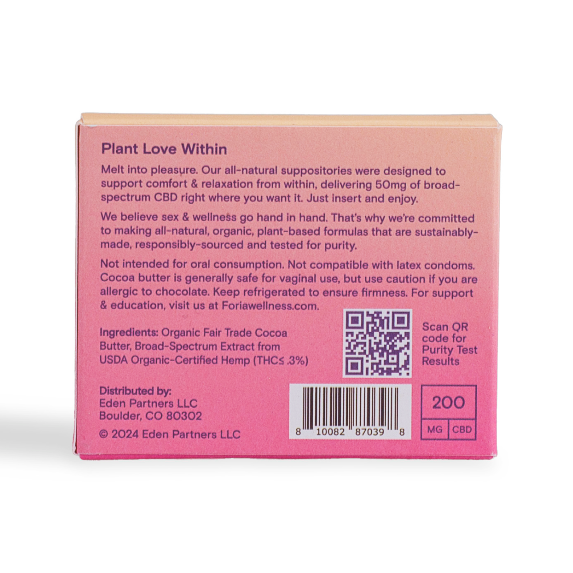 Intimacy Melts with CBD